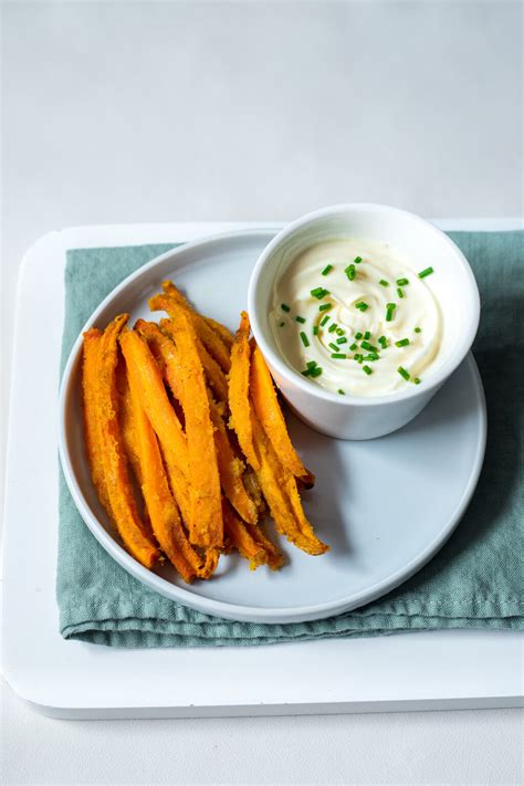 Frites de patates douces et carottes