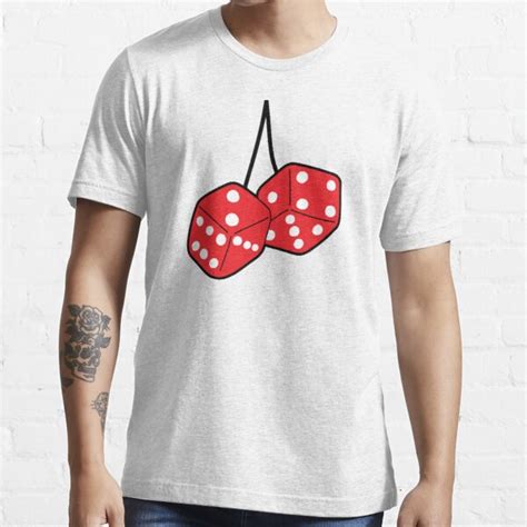 Fuzzy Dice T Shirt For Sale By Cathal0 Redbubble Fuzzy Dice T