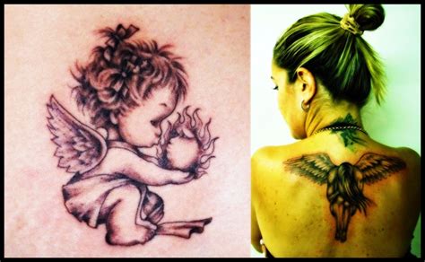 8 Awesome Angel Tattoo For Women ~ Everything About Tattoos