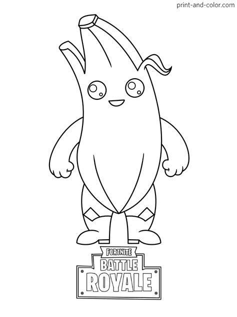 These are free and printable, meaning you'll have them in a matter of moments. Fortnite coloring pages | Print and Color.com