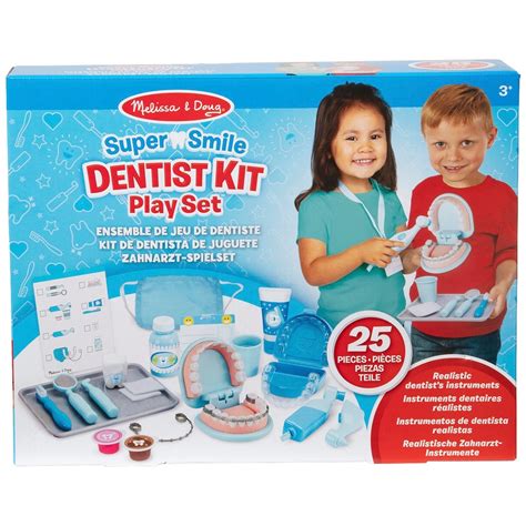 Melissa And Doug Super Smile Dentist Kit Play Set Smyths Toys Uk