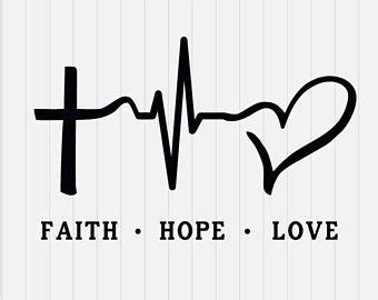 ✅ download free mono or multi color vectors for commercial use. Faith Hope Love SVG File, SVG Cutting File, Cricut SVG ...