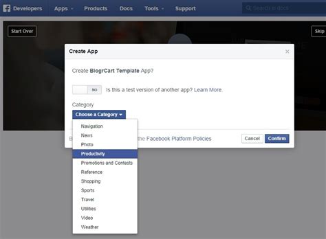 Unfortunately there isn't any explanation. Create New Facebook App ID Get Fb Apps for Page Tutorial ...