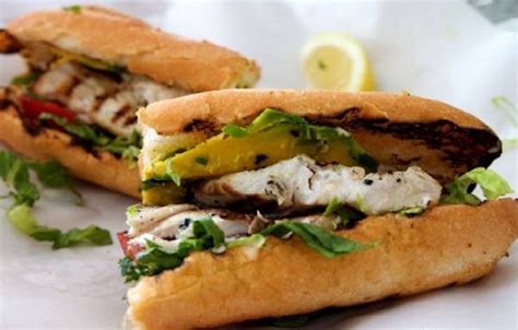 Fish sandwich available til march 25. Grilled Fish Sandwich Recipe fast food With salmon fillets