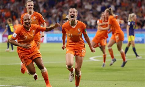 Netherlands Are Through To The World Cup Final After Jackie Groenen S 99th Minute Strike Downs