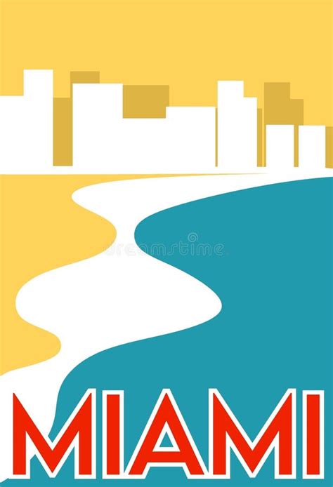 Miami Skyline Logo Stock Illustrations 108 Miami Skyline Logo Stock