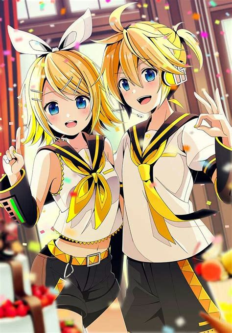 Rin And Len Anime Siblings Girls Anime Manga Girl Anime Couples Rin