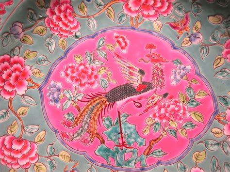 Peranakan Plates Celebrating The Joy Of Life Chris Chun Art