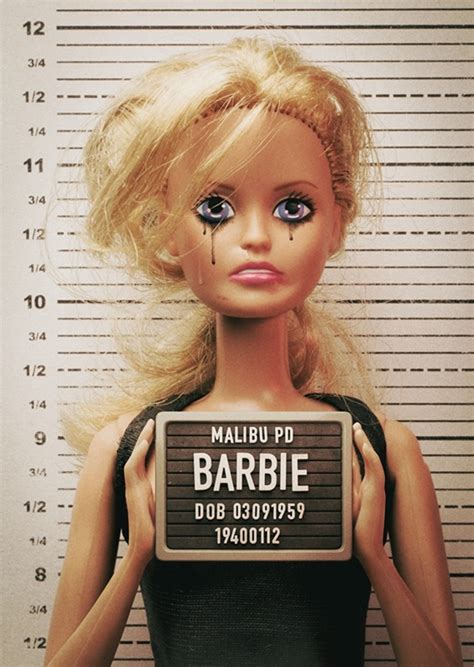 Barbie Mugshot Posters And Prints By Pepkix Printler