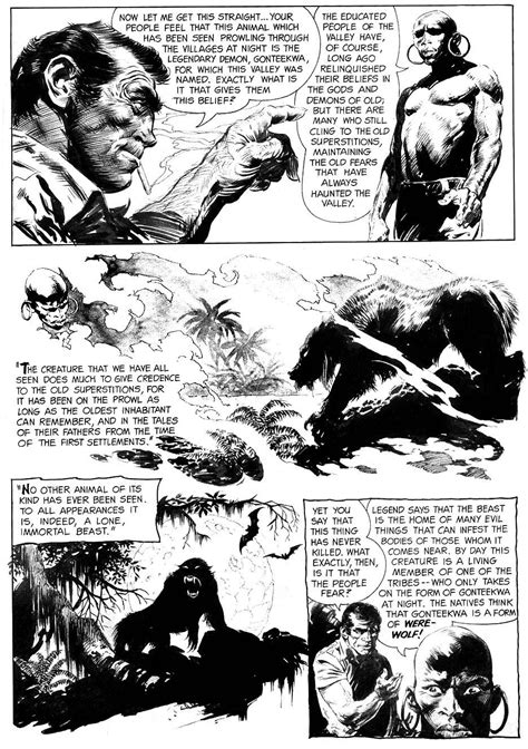 Werewolf By Frank Frazetta Frank Frazetta Comic Book Artists Comic
