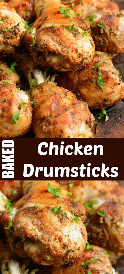 Chicken drumsticks are perfect for a main dinner course, get together's, pot lucks and more. Baked chicken drumsticks is a simple chicken recipe that ...