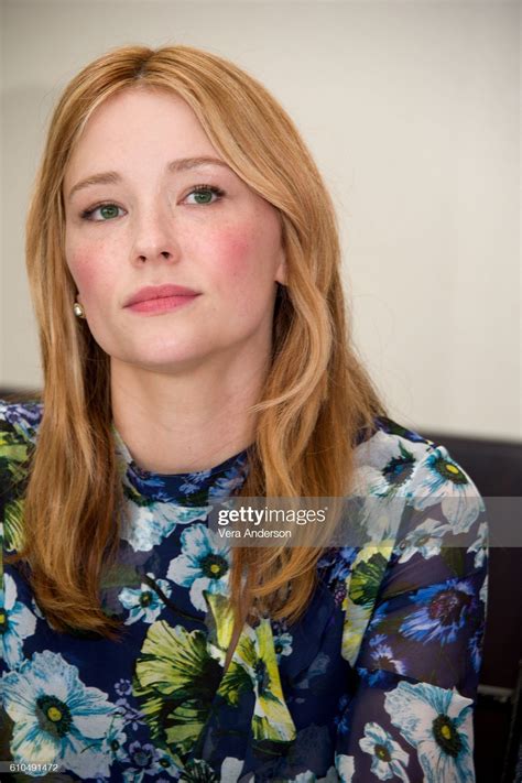 haley bennett strawberry blonde hair actrices hollywood pretty face pressing getty images