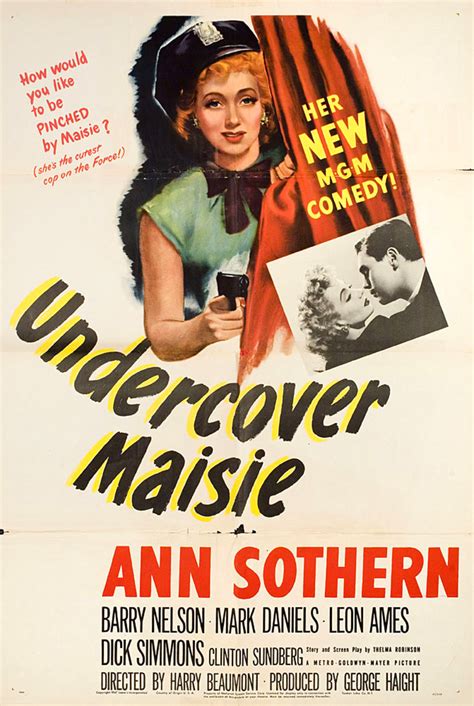 Undercover Maisie Original 1947 Us One Sheet Movie Poster