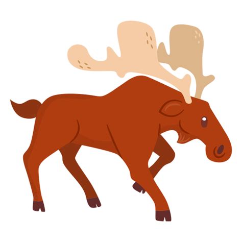 Moose Animal Cartoon Transparent Png And Svg Vector File
