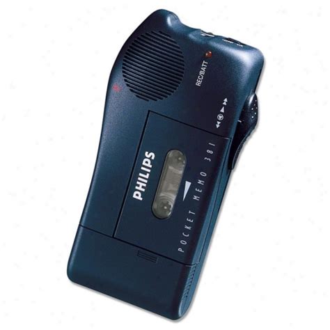 Philips Pm381 Mini Cassette Voice Recorder Consumer Electronics