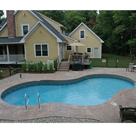 18 X 36 Ft Mountain Lake Inground Pool Complete Package Pool Supplies