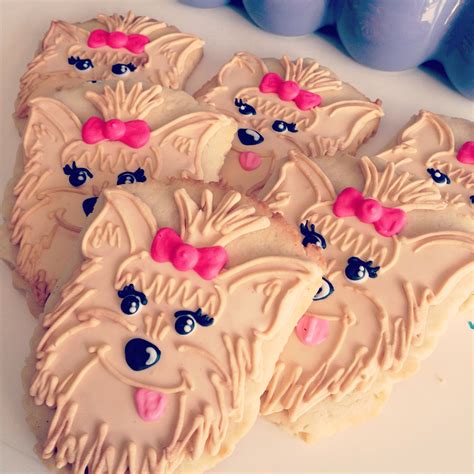 Yorki Cookies The Most Adorable Puppy Cookies Ever By Hayleycakes And
