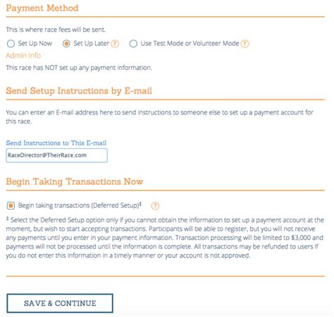 Payment Setup For Timers Runsignup Blog