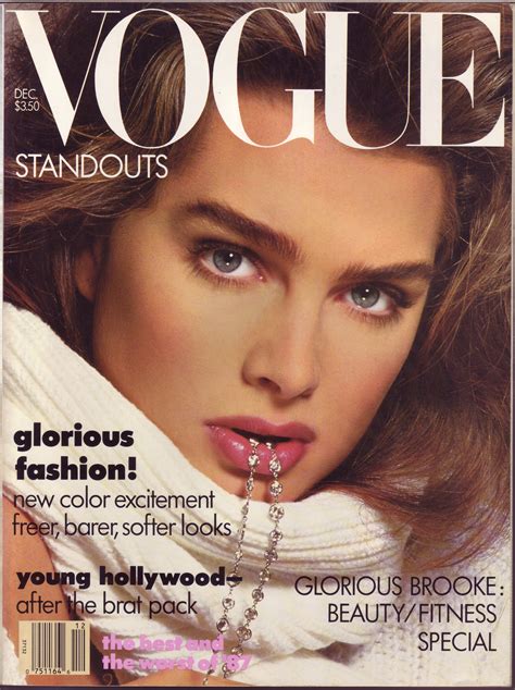 Bs Vogue Magazine Covers Vogue Covers Brooke Shields