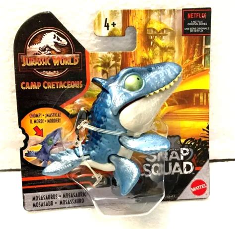 Jurassic World Camp Cretaceous Snap Squad Mosasaurus Mosasaurio