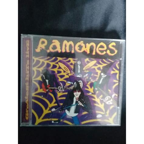 Cd Ramones Greatest Hits Live Shopee Brasil
