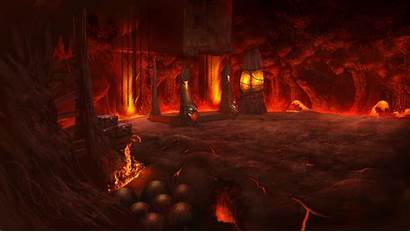 Hell Fantasy Place Fire Evil Games Dark