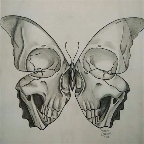 Pin By Sylvia A On Tattoo Ideas And Consepts Skull Art Drawing Sketches Dark Art Drawings