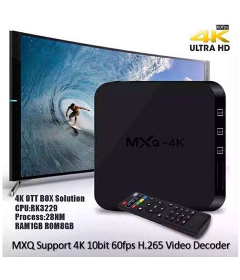 Including an hdmi 2.0 for hdmi 2.0 for 4k yuv420@60hz with hdcp 1.4/2.2. Buy Terabyte MXQ-4K Andriod TV Box 4K Ultra HD Online at ...