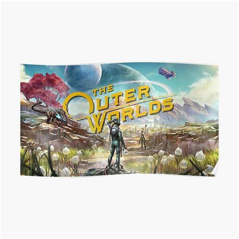 The Outer Worlds Poster By Carloseda Gameplay Borderlands Obsidian