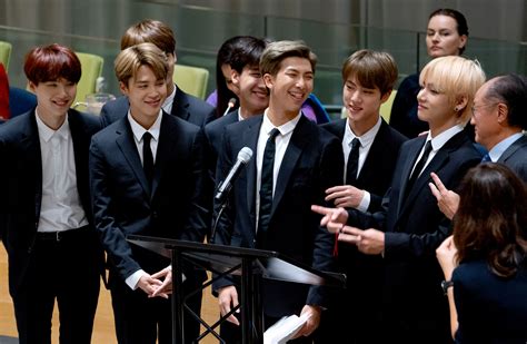 Watch Bts Address The United Nations With An Emotional Speech About