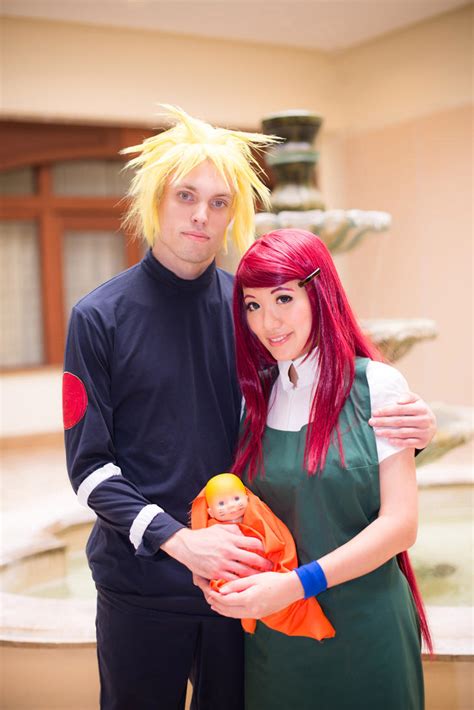 Minato And Kushina With Baby Naruto By Firecloak On Deviantart