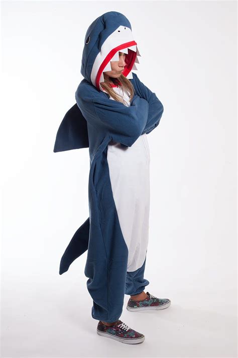 Shark Kigurumi Onesie Onesie Costumes Shark Onesie Shark Pajamas