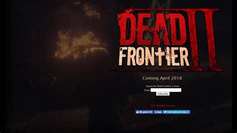 Dead Frontier 2 Short Leaked Footage Youtube