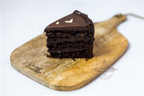 Belgian Dark Chocolate Slice Cake Shop At Wheat Bakes
