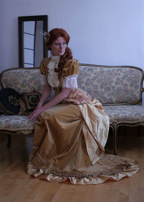 Victorian Gothic Victorian Fashion Victorian Dresses Yellow Gold