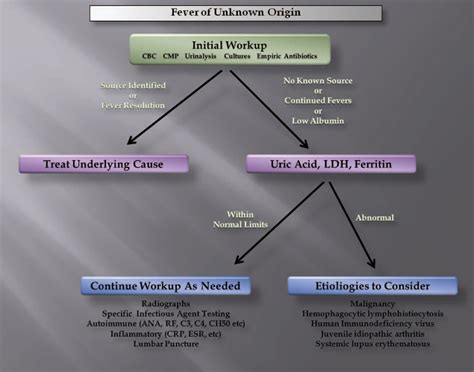 Table 1 From Diagnostic Approach To Fever Of Unknown Origin Semantic