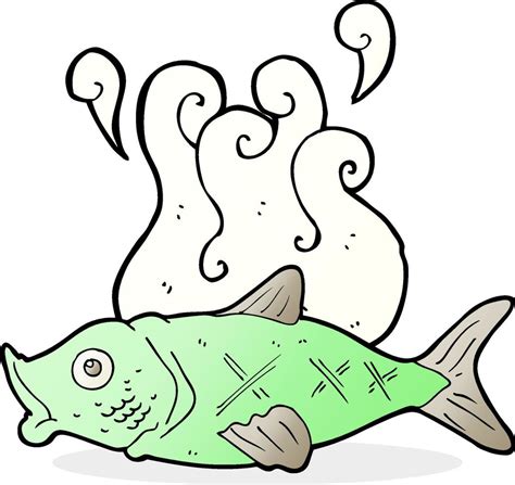 Cartoon Smelly Fish 12276698 Vector Art At Vecteezy