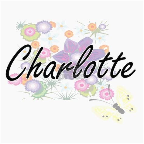 Charlotte Artistic Name Design With Fl Trucker Hat By Johnny Rico