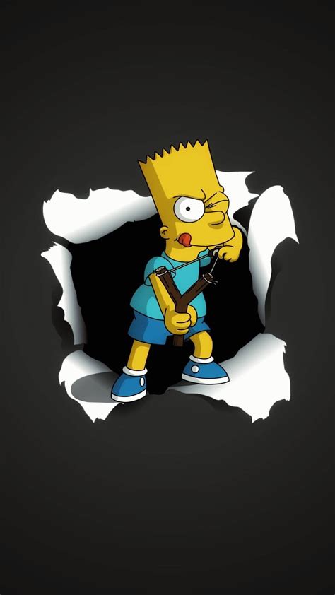 Bart Simpson Slingshot Wallpaper