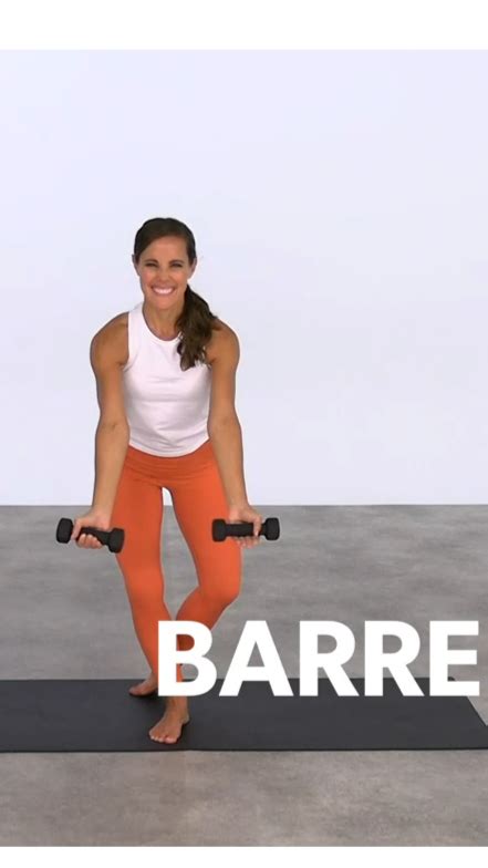 Barre Workout At Home in 2021 | Barre workout, Workout videos, Workout plan for women
