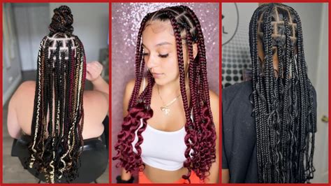 30 Gorgeous And Easy To Make Crochet Box Braids Crochet Hairstyles Your Hairstyle Guide