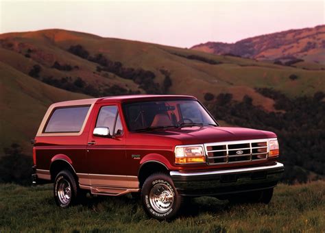 The Ford Bronco Over The Years A Brief History
