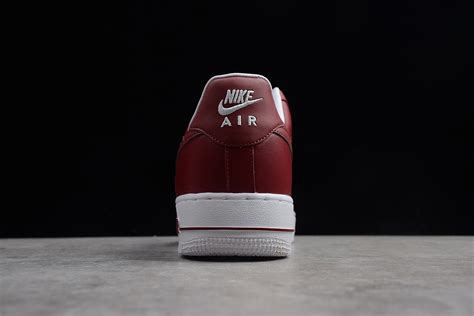 Mens Nike Air Force 1 Low Team Redwhite Sneakers Aq4134 600