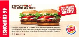 Burger king hat 23 gutscheine noch heute! Burger King Gutscheine September-Oktober 2019 - neue ...