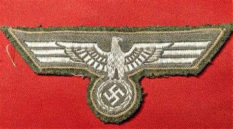 Ww2 German Army Ncos Officers Uniform Tunic Breast Eagle And Swastika