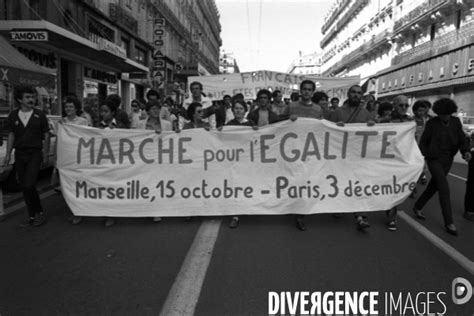 Marche Pour Légalité Et Contre Le Racisme De 1983 Par Pierre Ciot