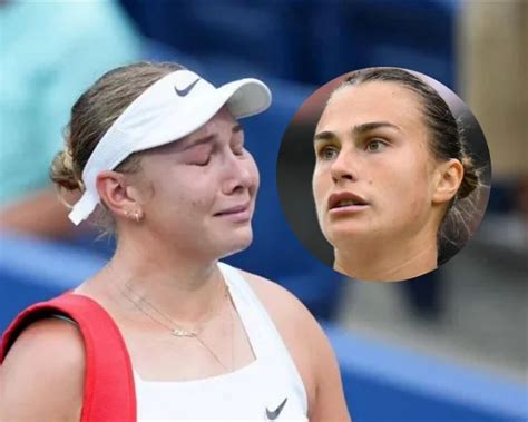 Devastated Amanda Anisimova Vents Frustration On Her Racket After Aryna Sabalenka Dismantles Her