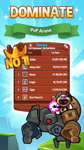 The king got upset and crazy later. Summoner's Greed APK