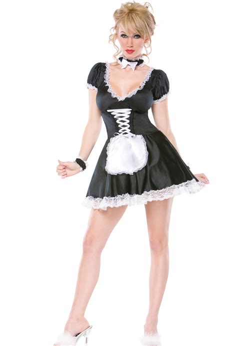 Womens French Maid Costume