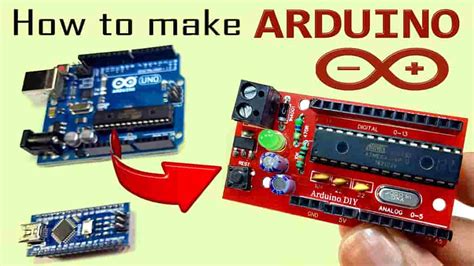 Atmega328p Without Arduino Pcb Design Diy Arduino With Circuit